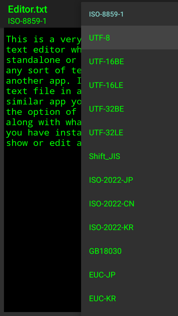 Editor screenshot 4