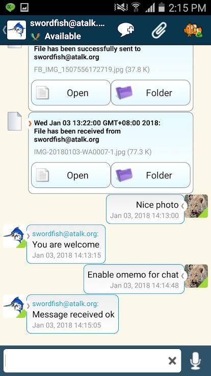 aTalk screenshot 4