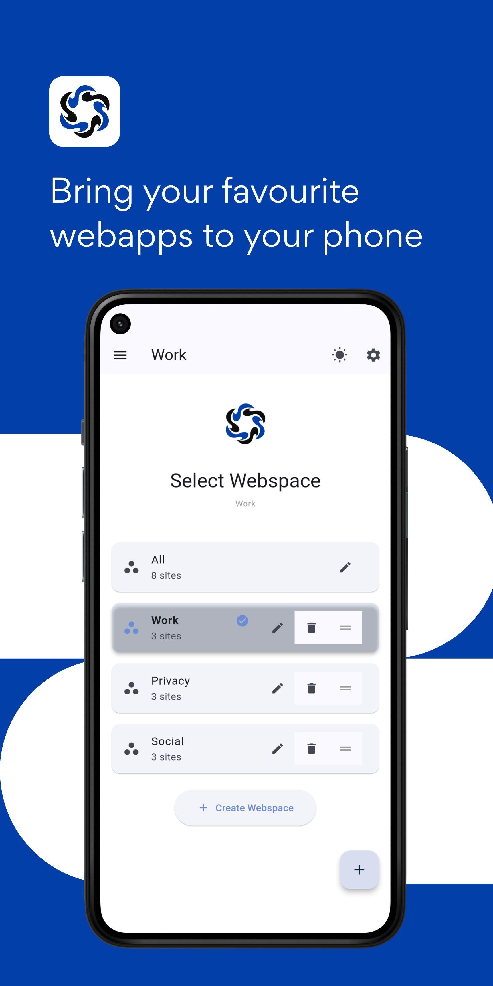 WebSpace screenshot 1