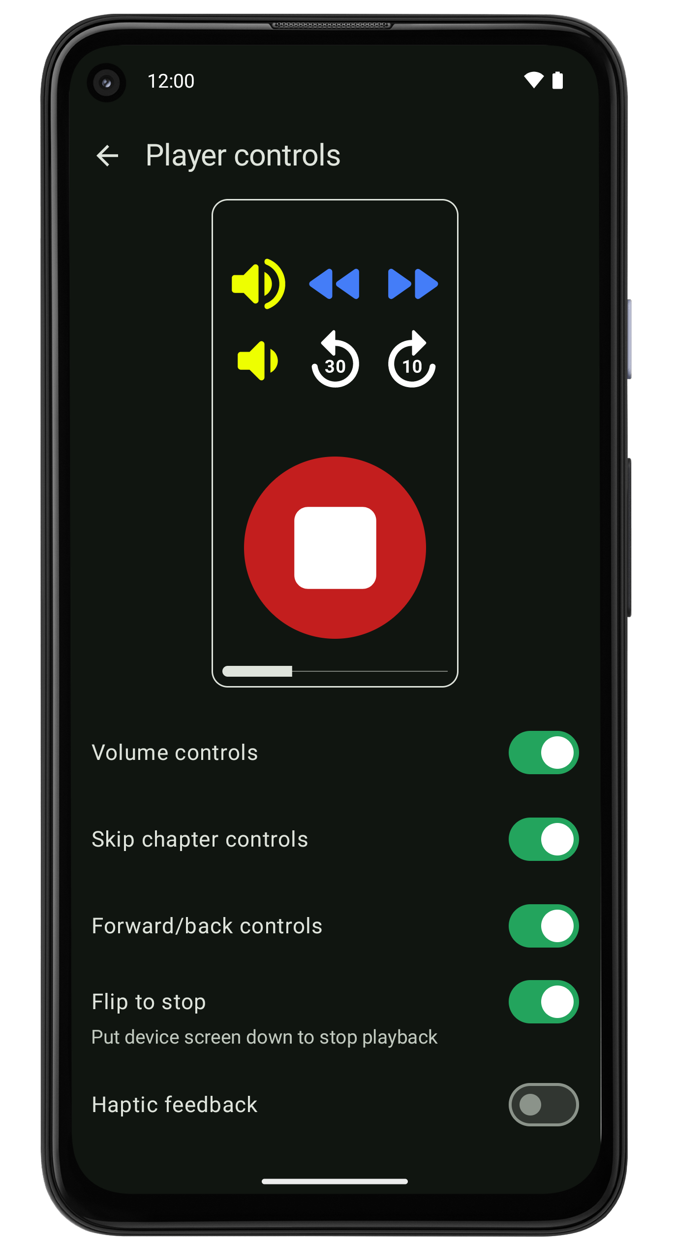 Homer Audio Player for Seniors screenshot 7