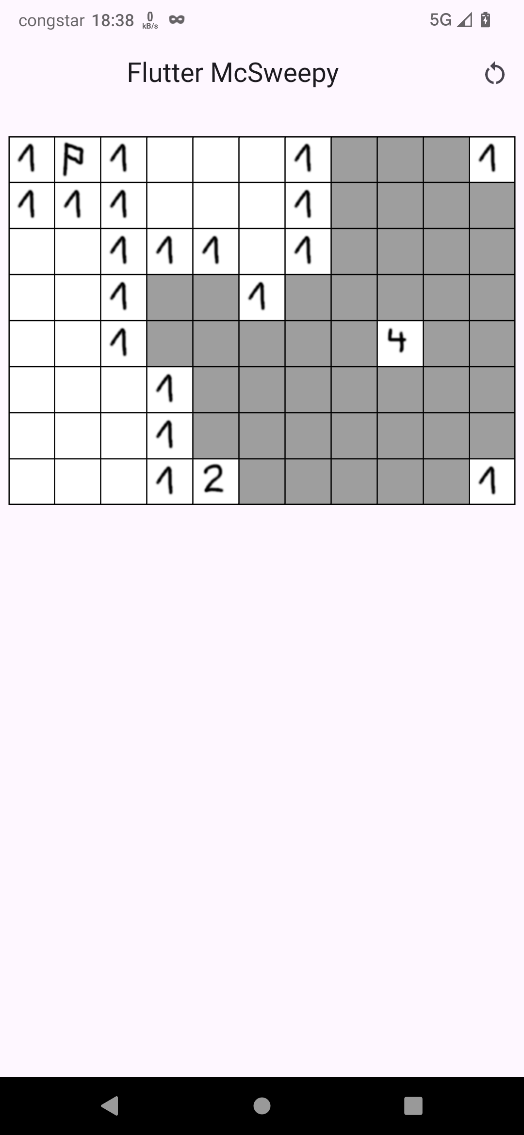 Flutter McSweepy screenshot 1