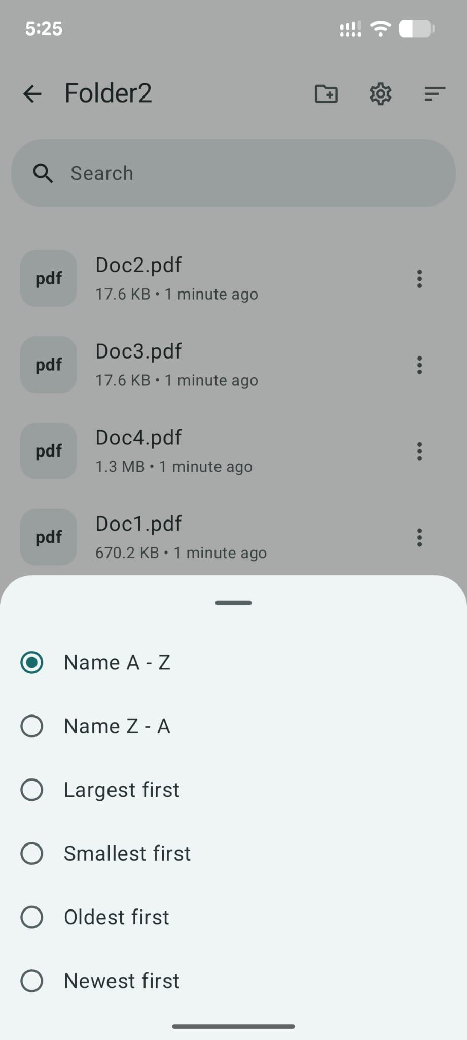 Dockeep: Pocket for Files screenshot 5