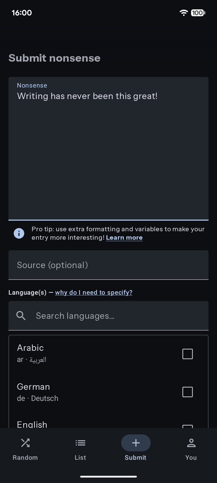 Nontrinsic screenshot 4