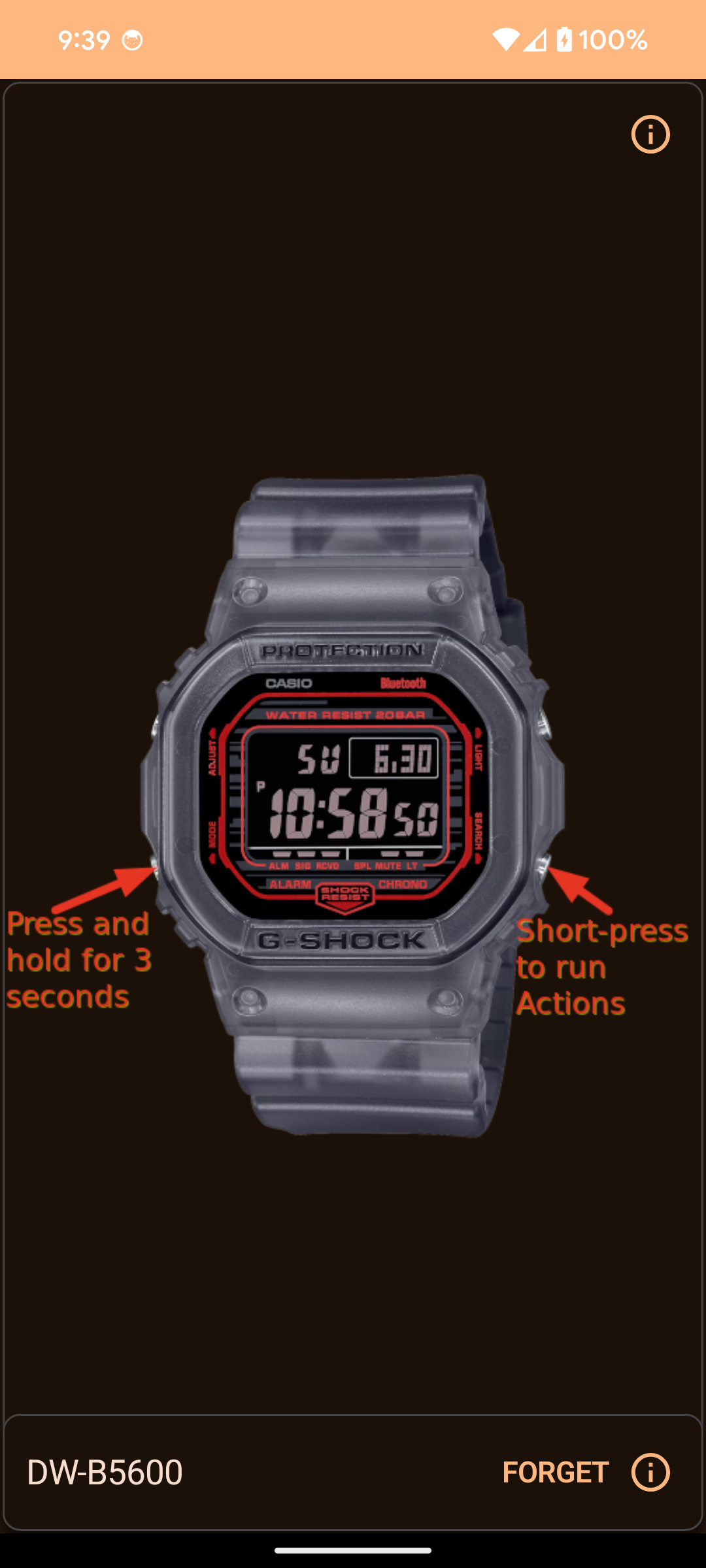 Casio G-Shock Smart Sync screenshot 10