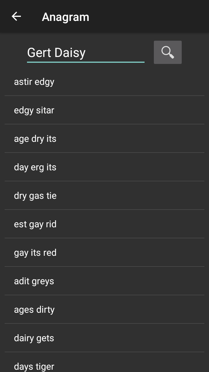 Crossword screenshot 3