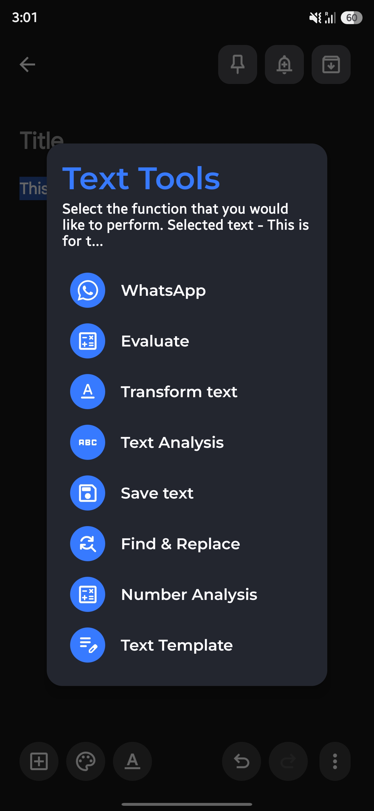 Text Tools screenshot 3