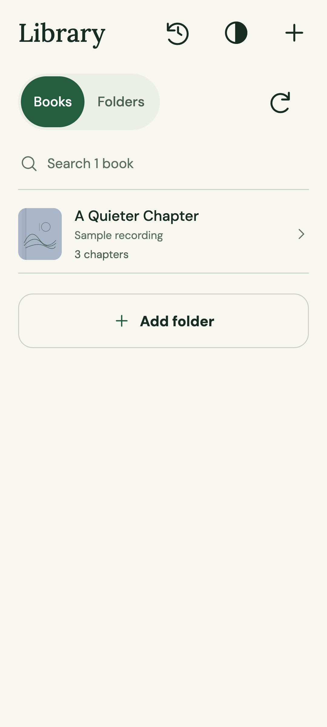 EVB Folder Player screenshot 1