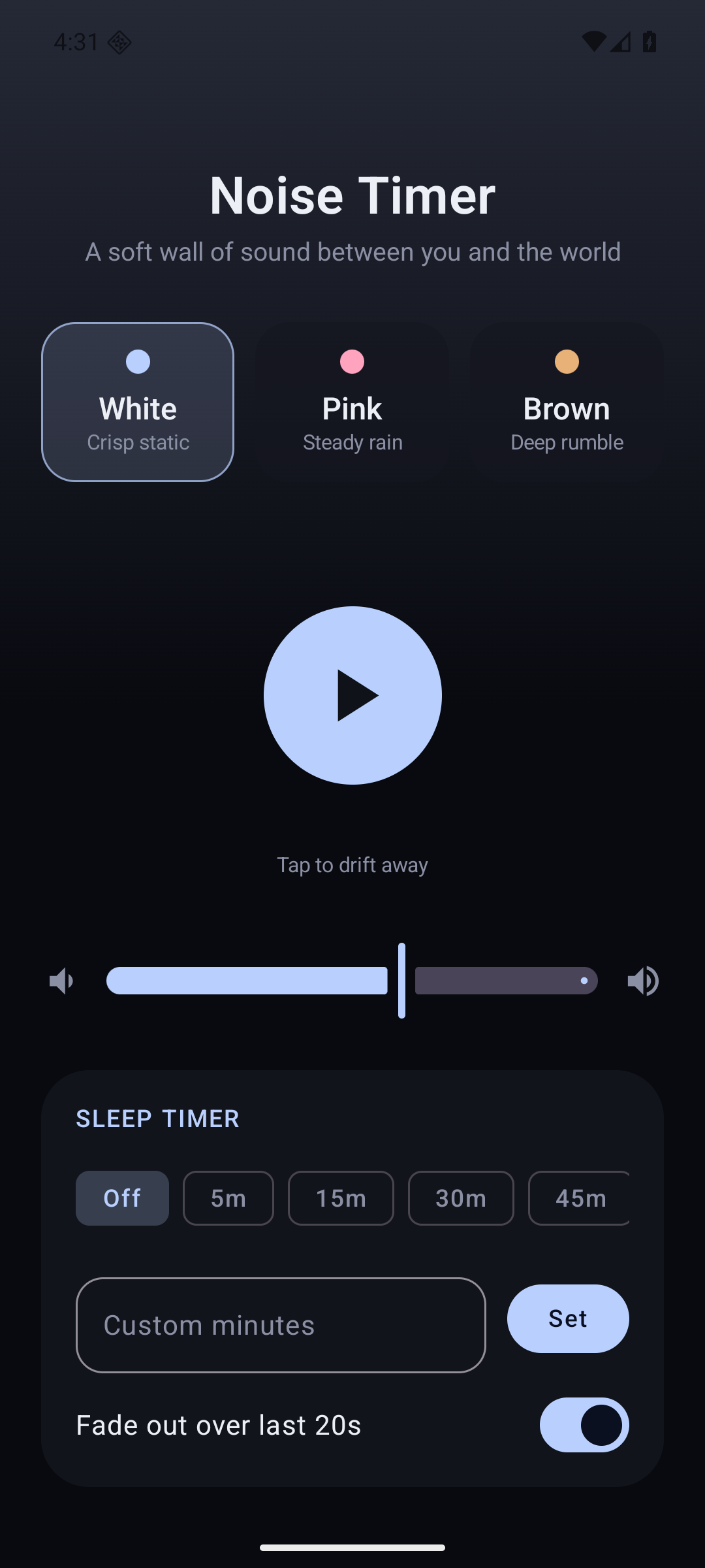 Noise Timer screenshot 1