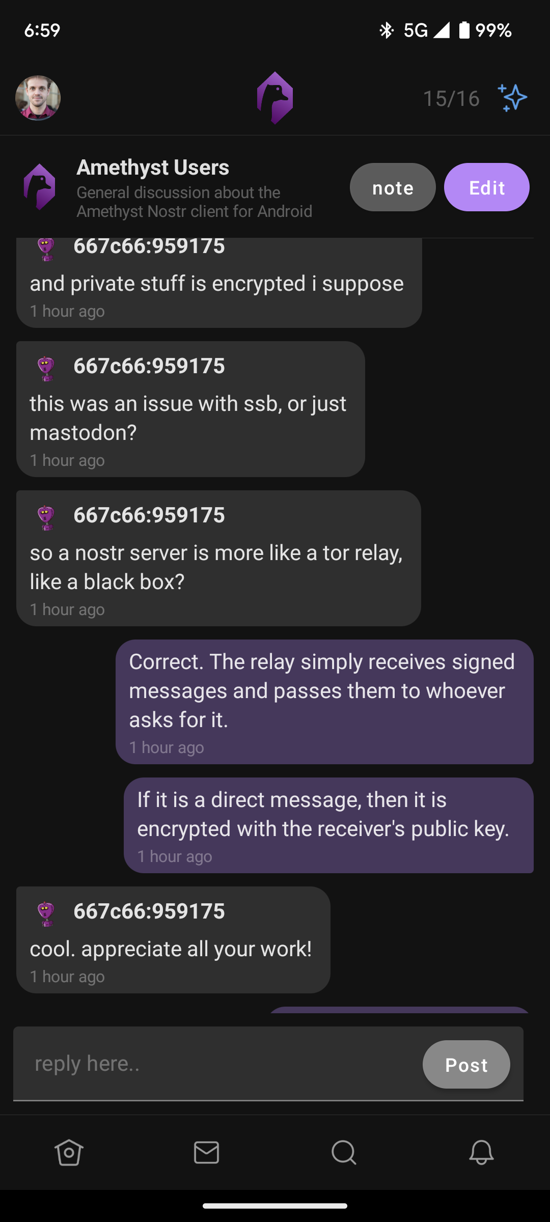 Amethyst screenshot 3