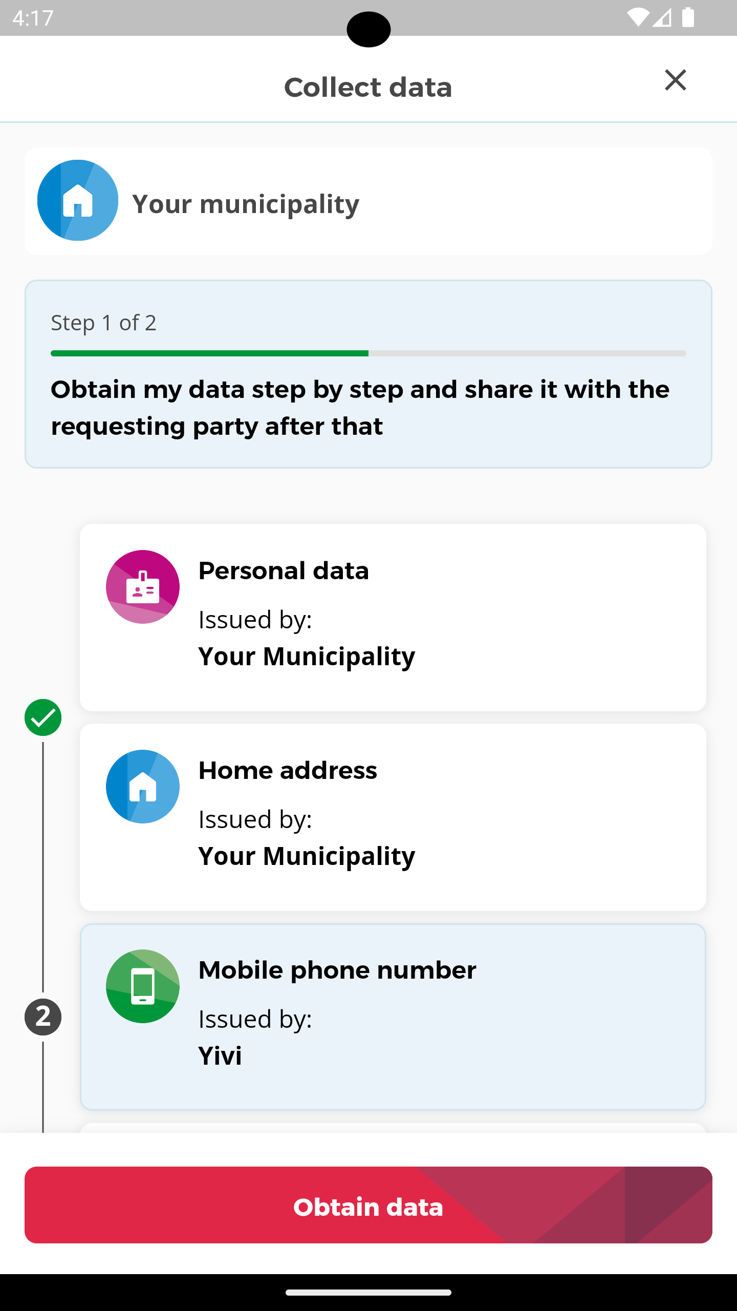 Yivi screenshot 3