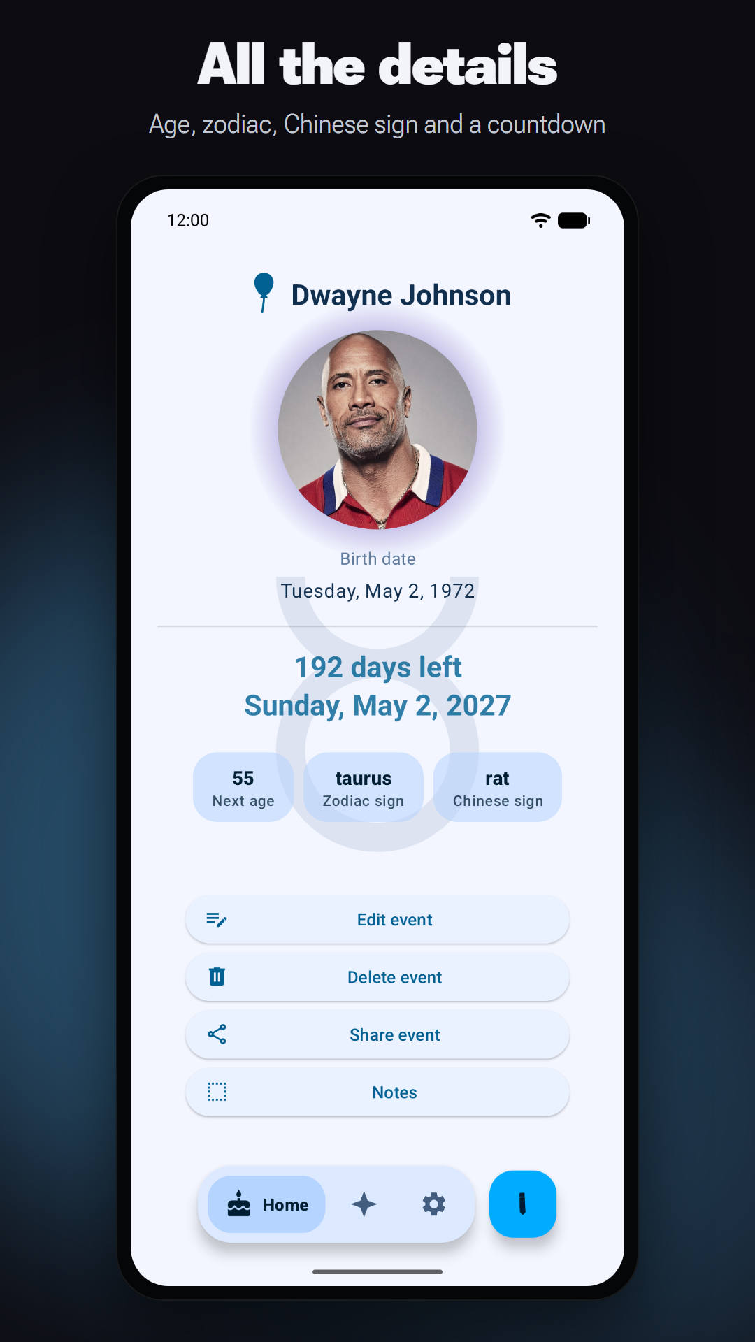 Birday - Birthday Manager screenshot 5