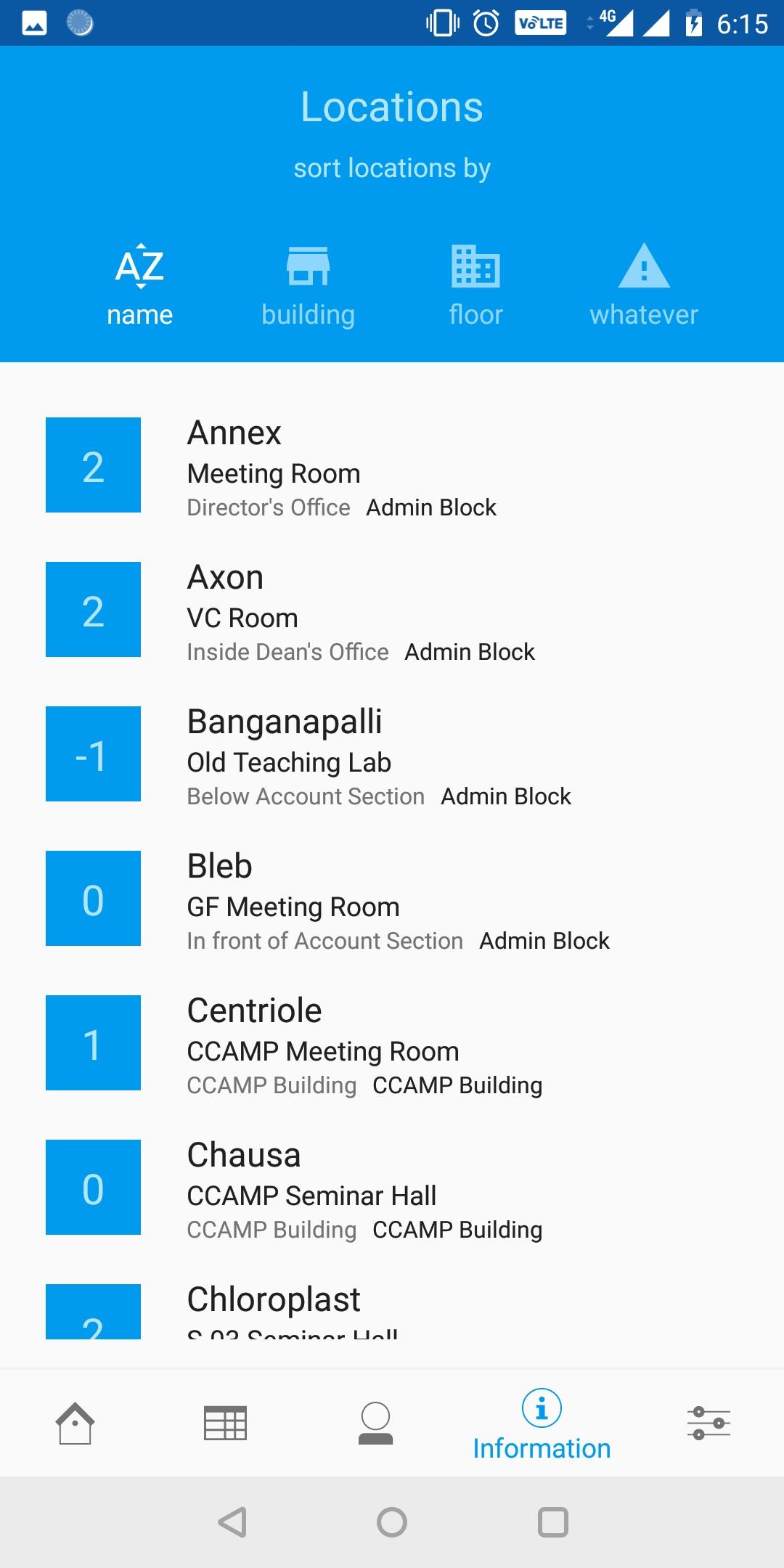 Information about NCBS screenshot 5