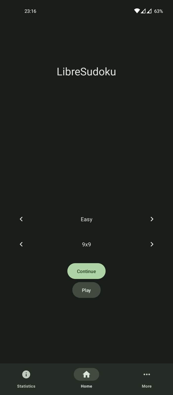 LibreSudoku screenshot 1