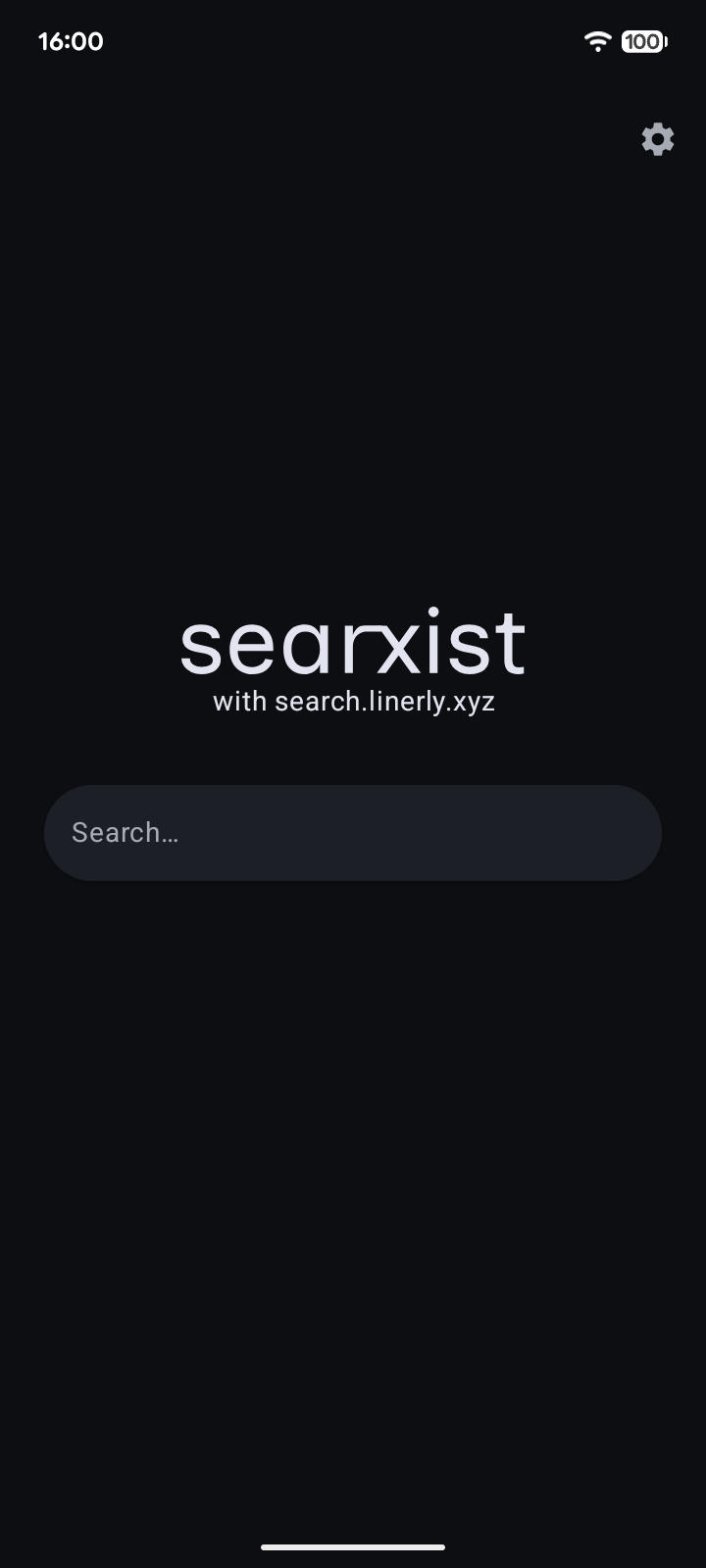 searxist screenshot 2