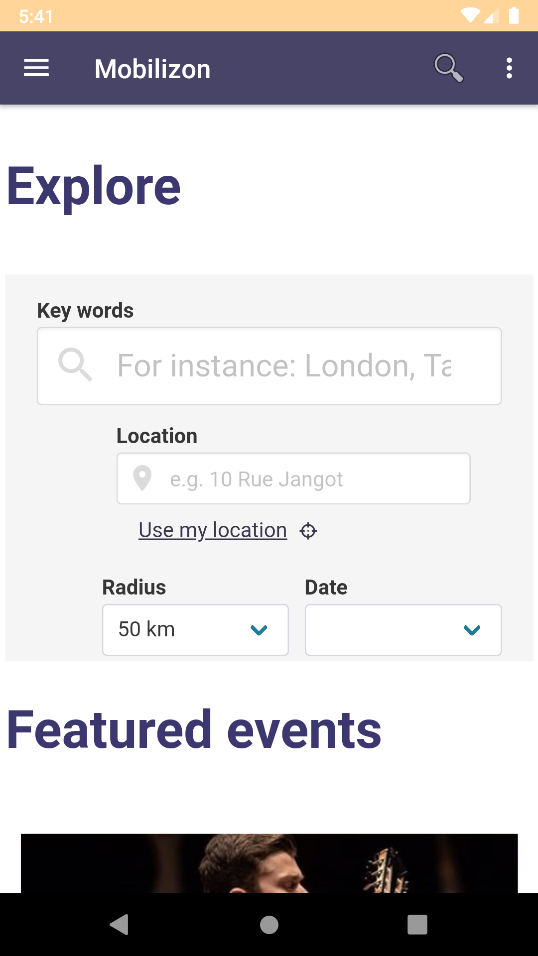 Mobilizon screenshot 3