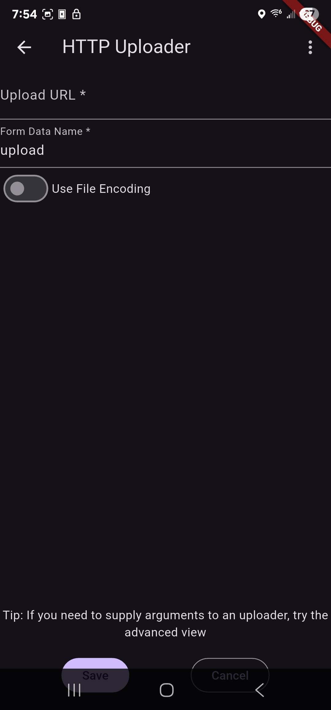 Custom Uploader screenshot 3