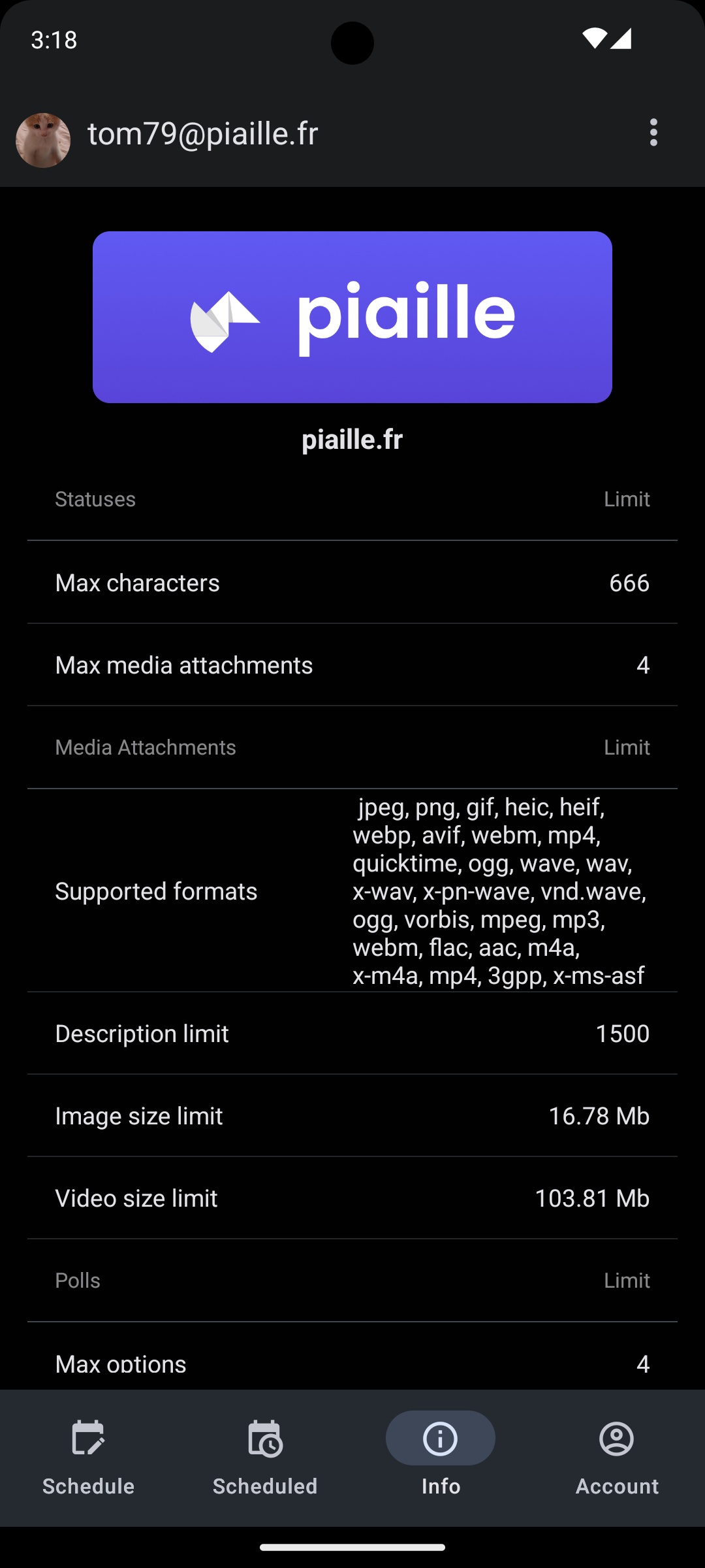 Fediplan screenshot 6