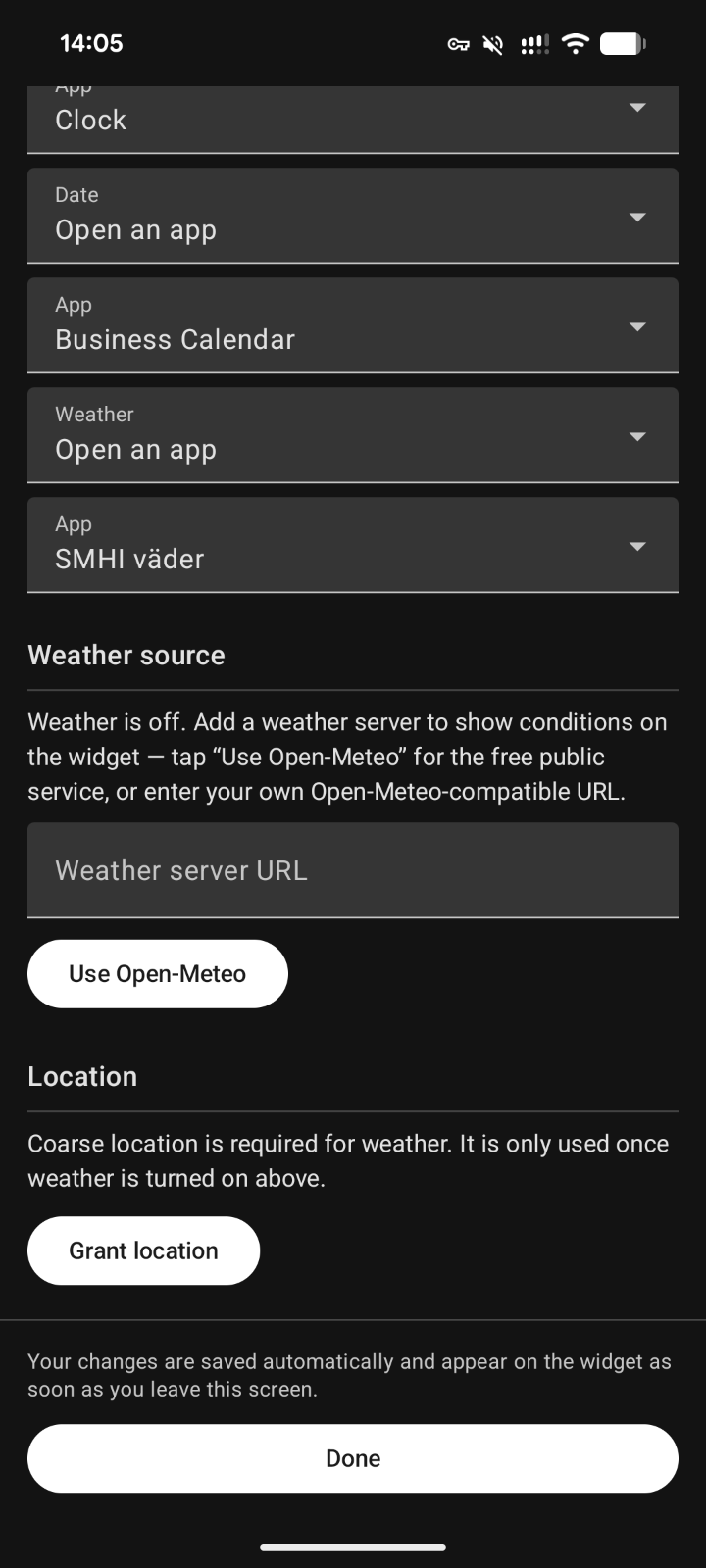 BinClockWidget screenshot 5