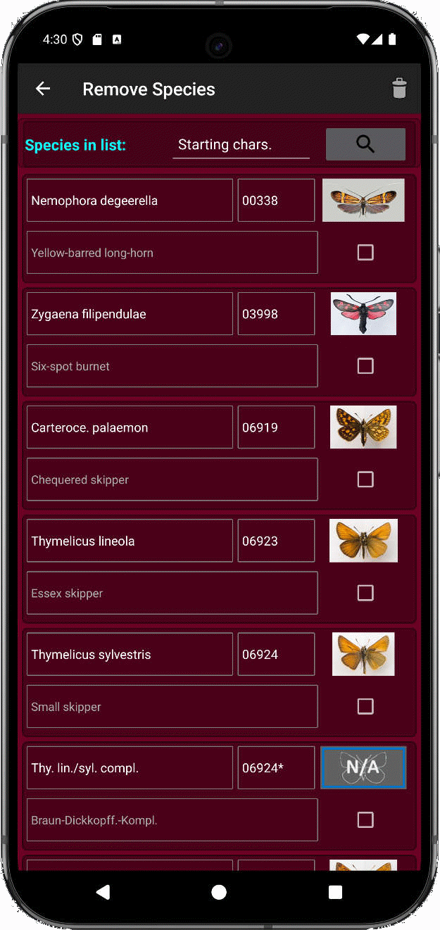 TransektCount screenshot 23