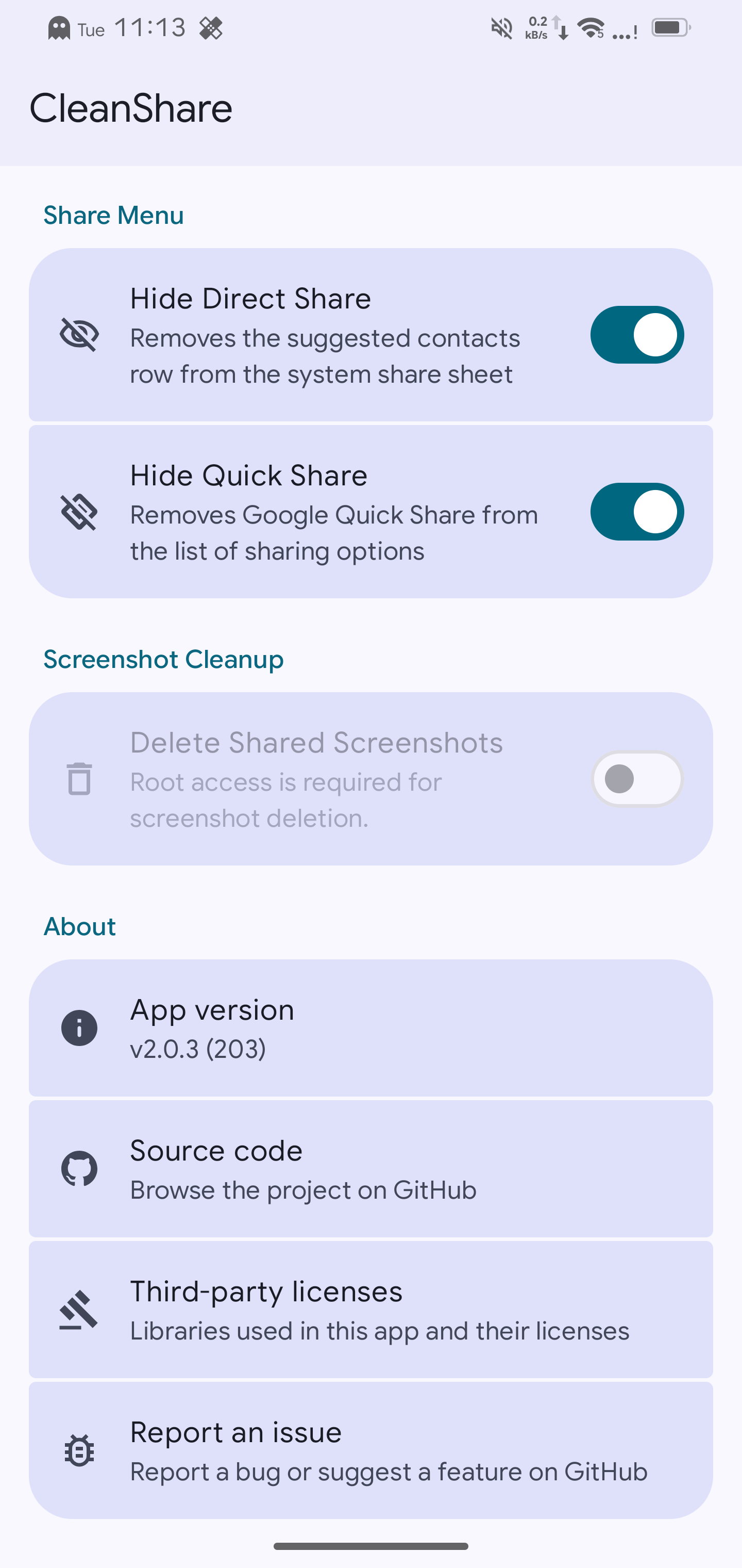 CleanShare screenshot 5