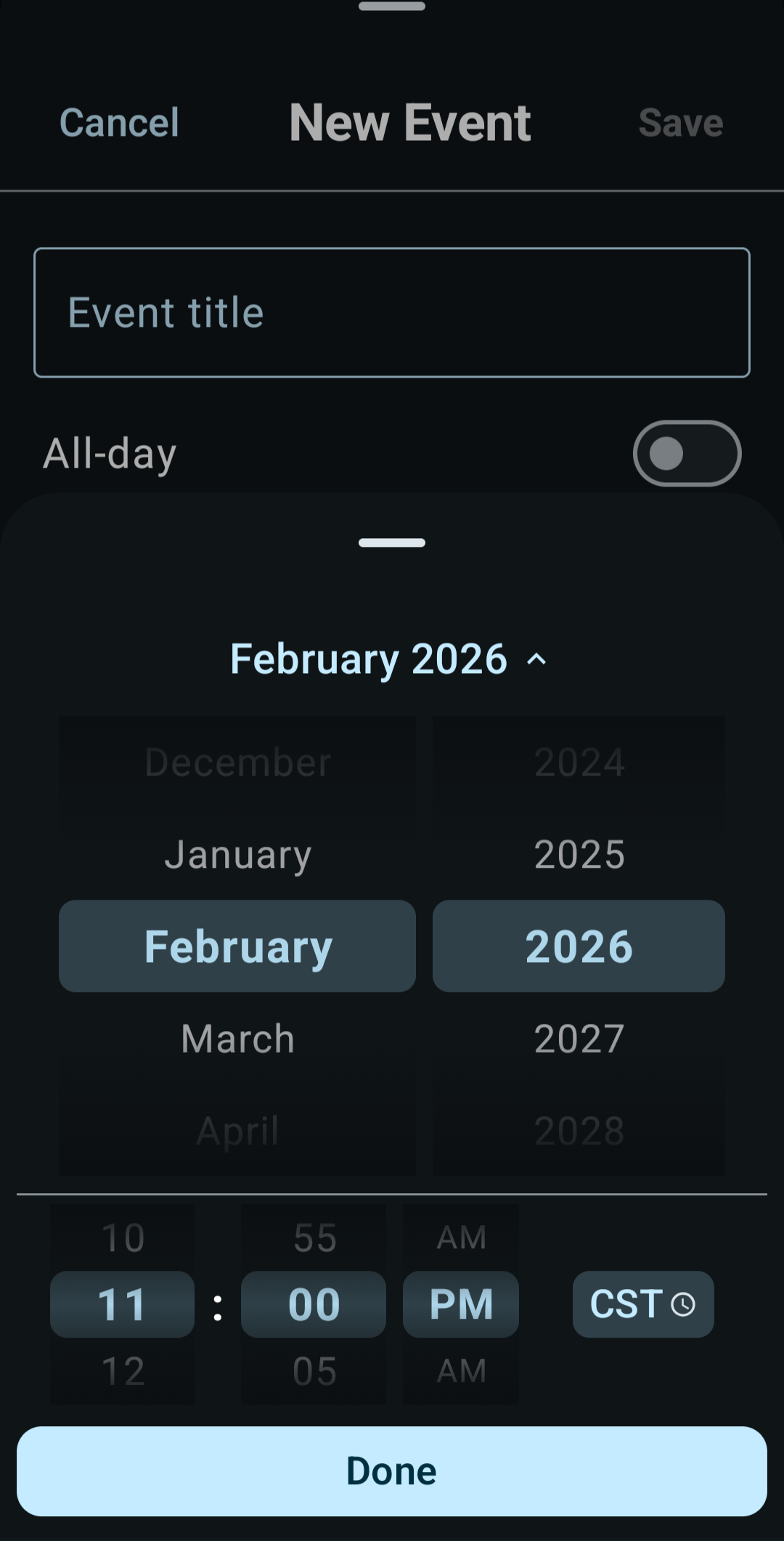 KashCal screenshot 9