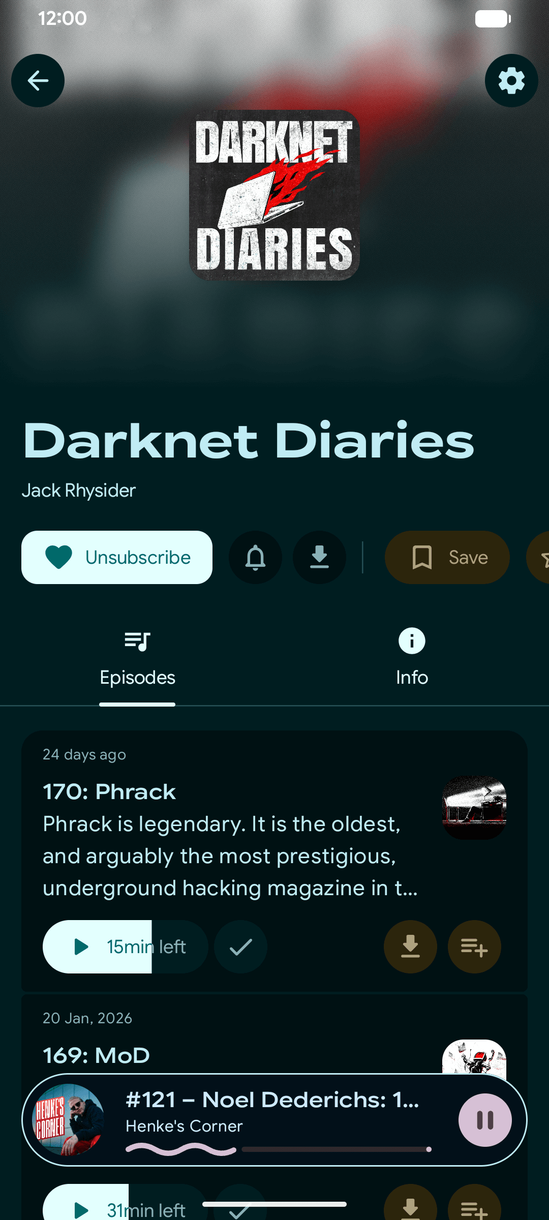 podium (Podcasts) screenshot 2