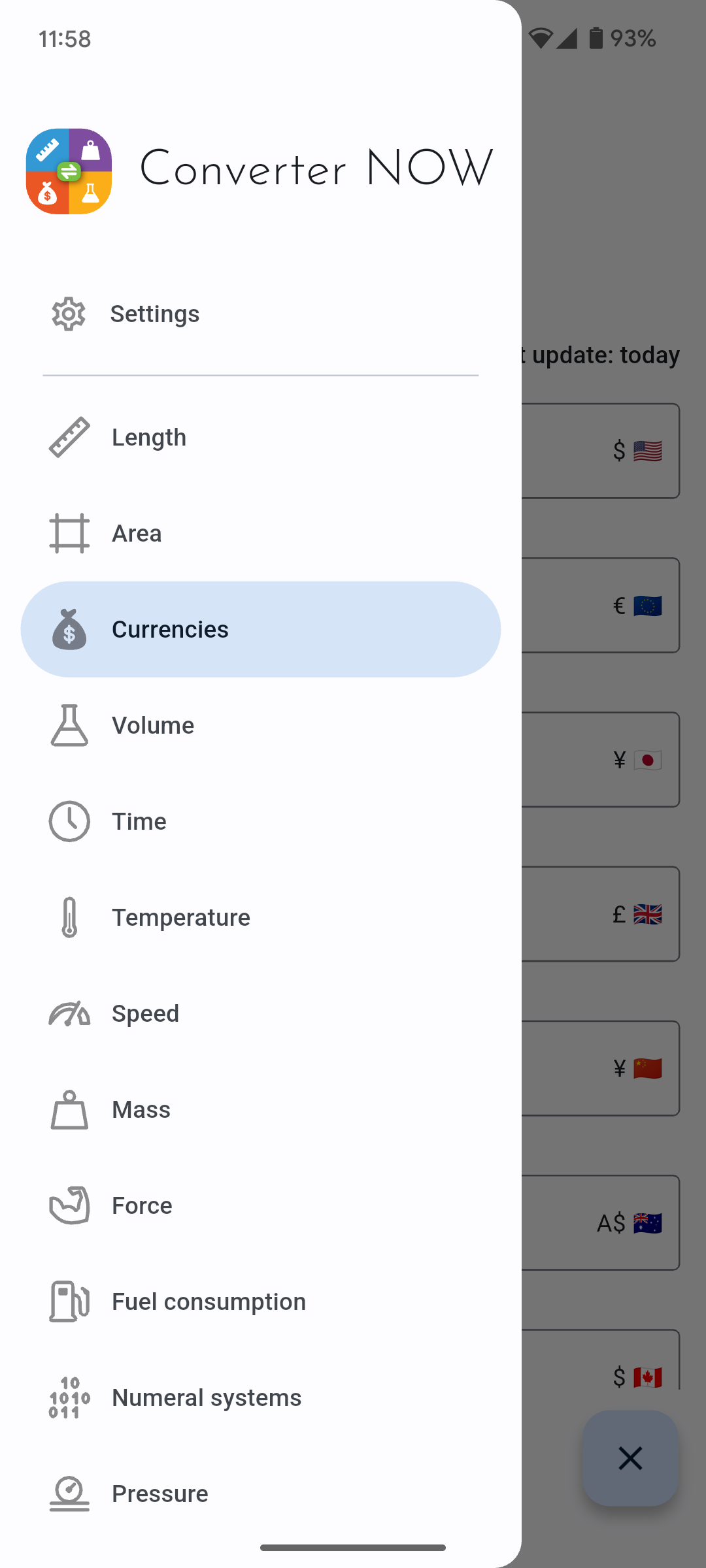Converter NOW: Unit Converter screenshot 6