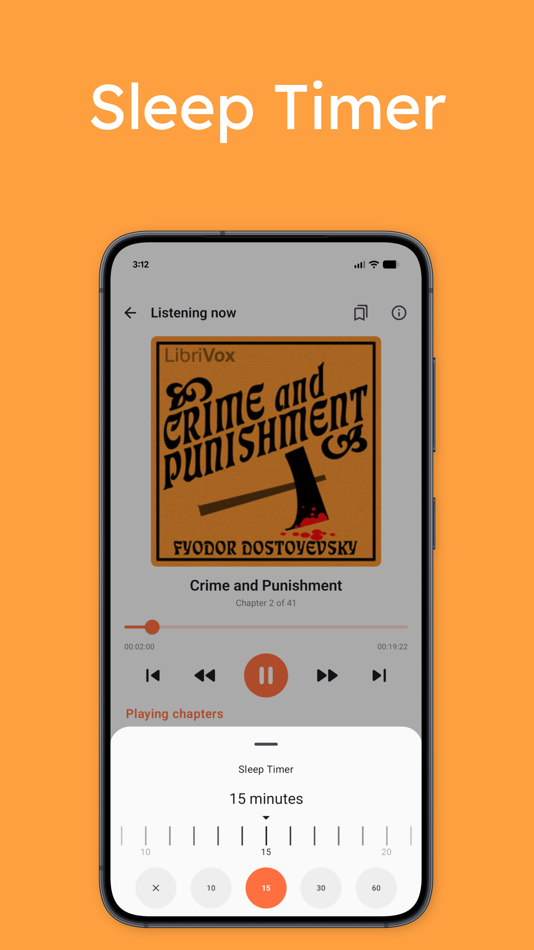 Lissen: Audiobookshelf client screenshot 6