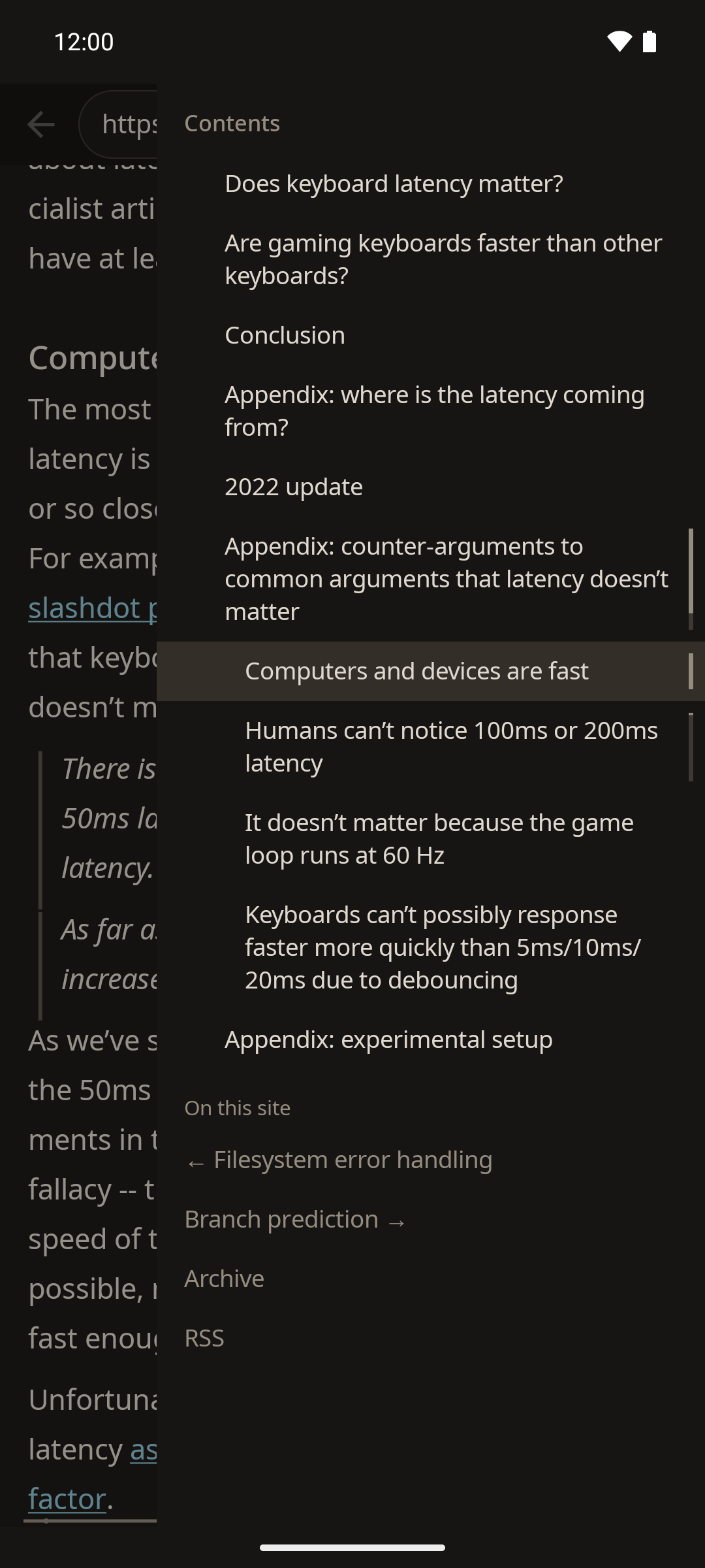 Brevier screenshot 2
