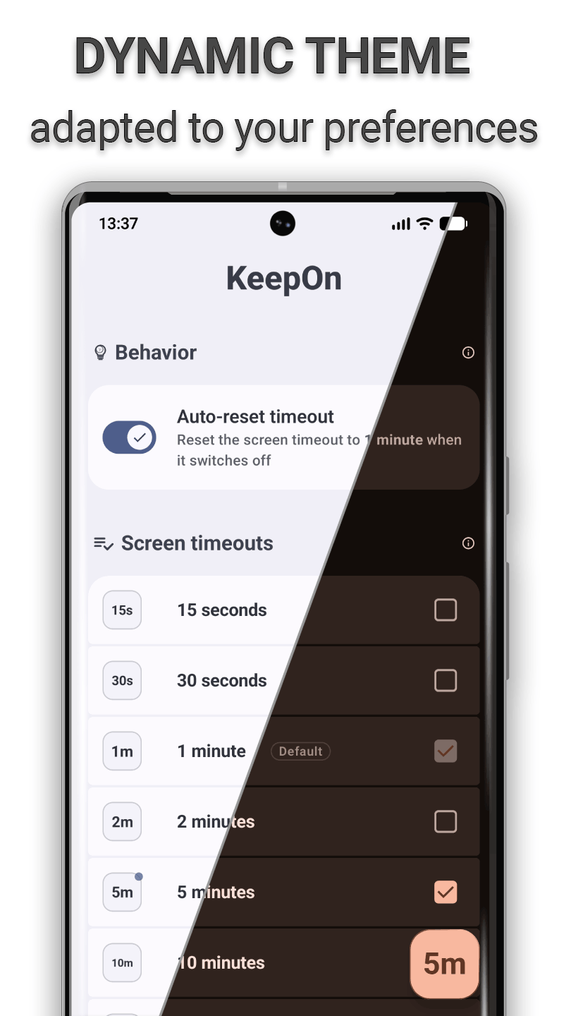 KeepOn - Keep your screen on smartly! screenshot 2