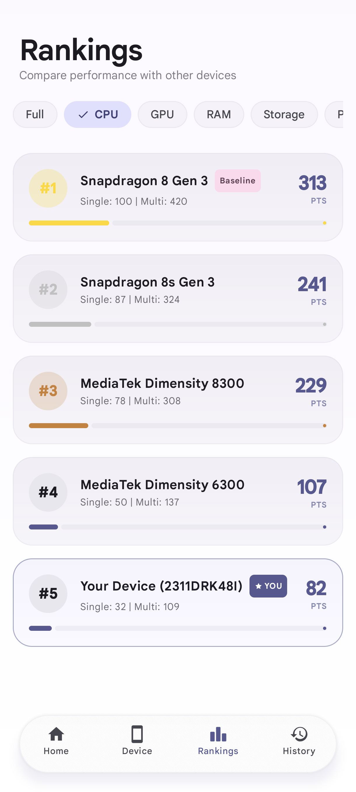 Finalbenchmark 2 - CPU Test screenshot 3