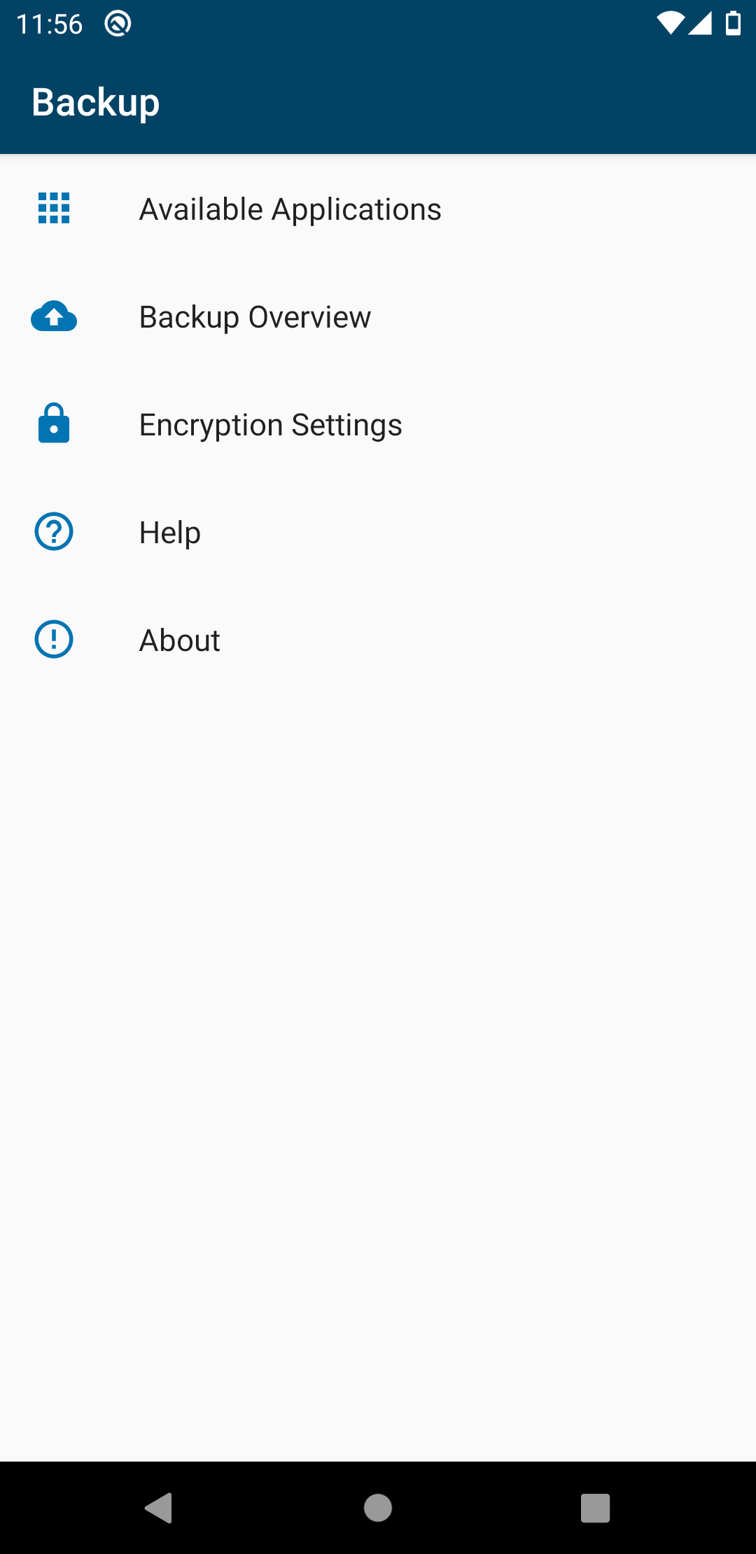 Backup (Privacy Friendly) screenshot 1