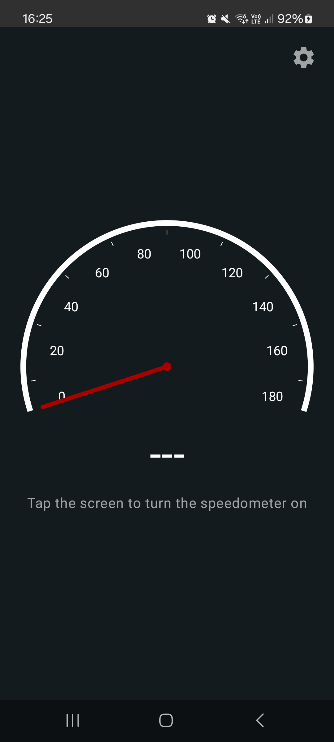 Status Bar Speedometer screenshot 1