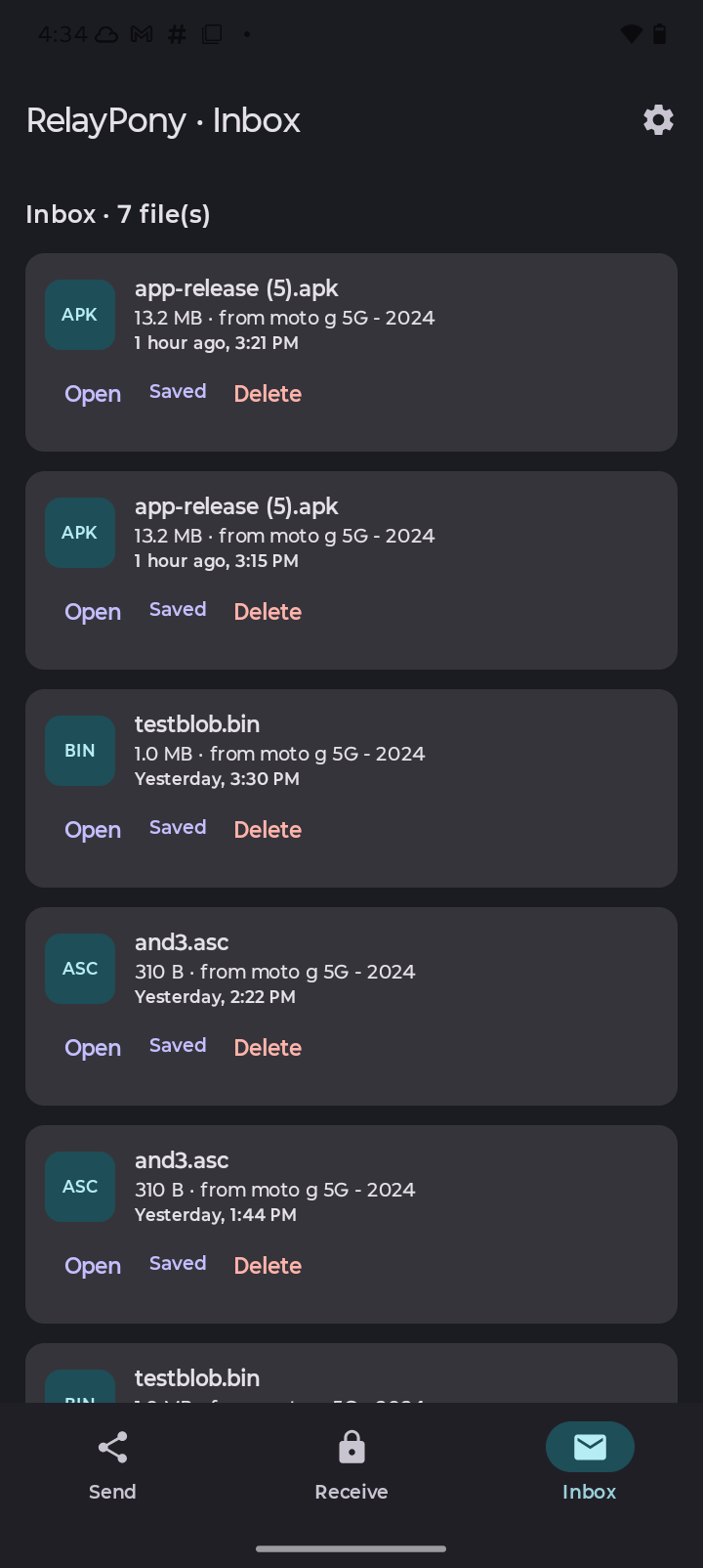 RelayPony screenshot 5
