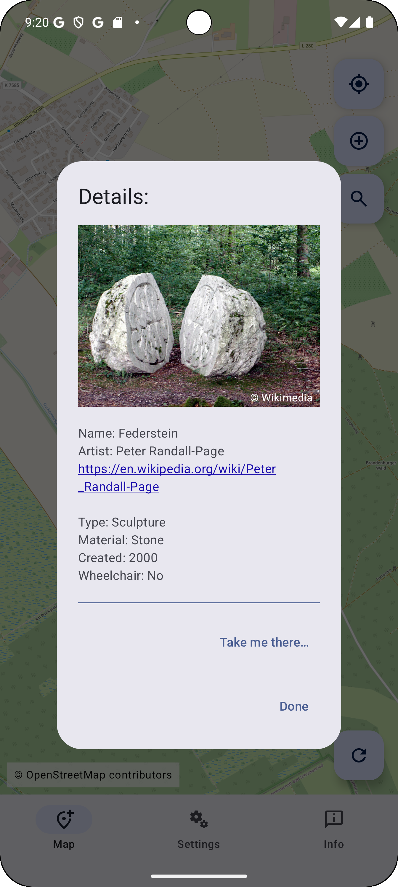 PublicArtExplorer screenshot 1