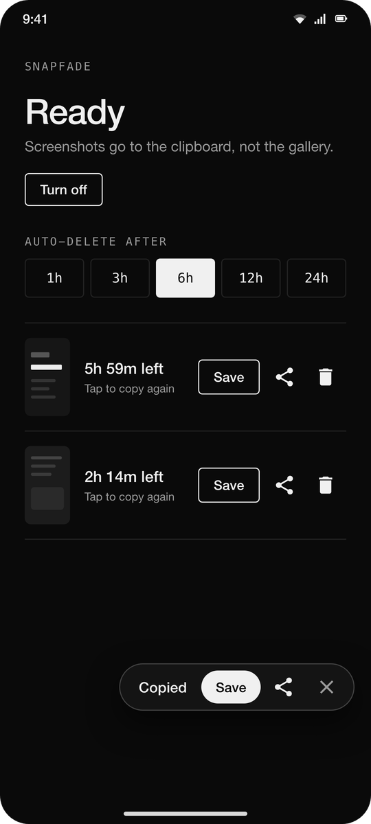 SnapFade screenshot 3