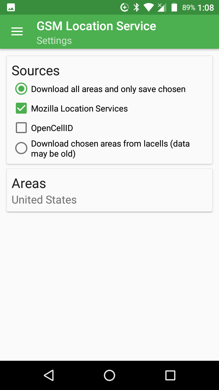 Local GSM Location - A local cell tower based back screenshot 3