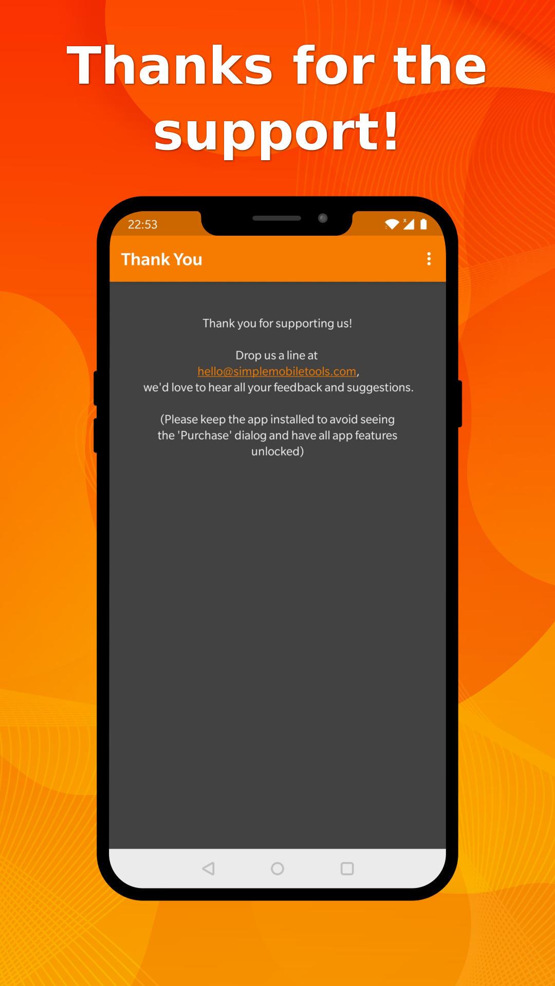 Simple Thank You screenshot 5