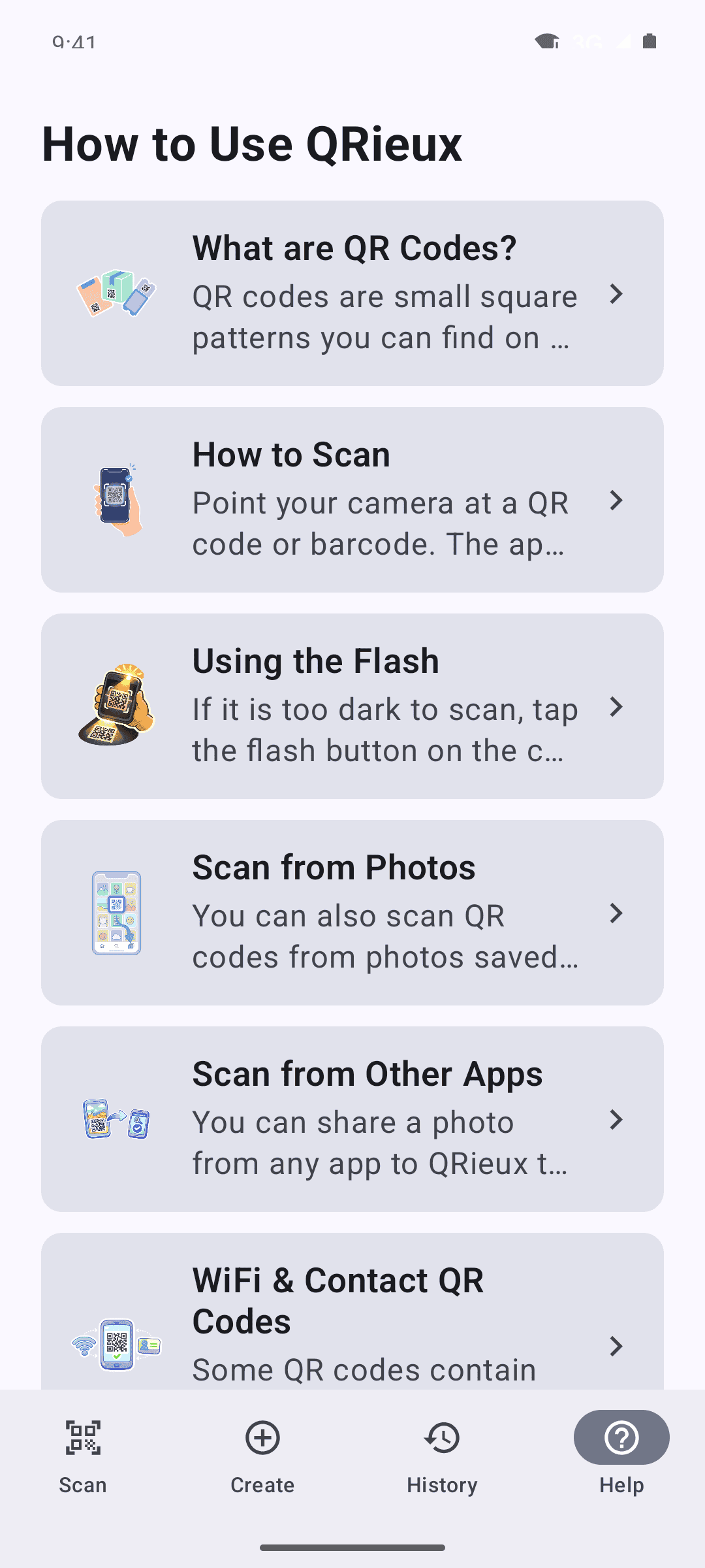 QRieux - QR Scanner screenshot 6