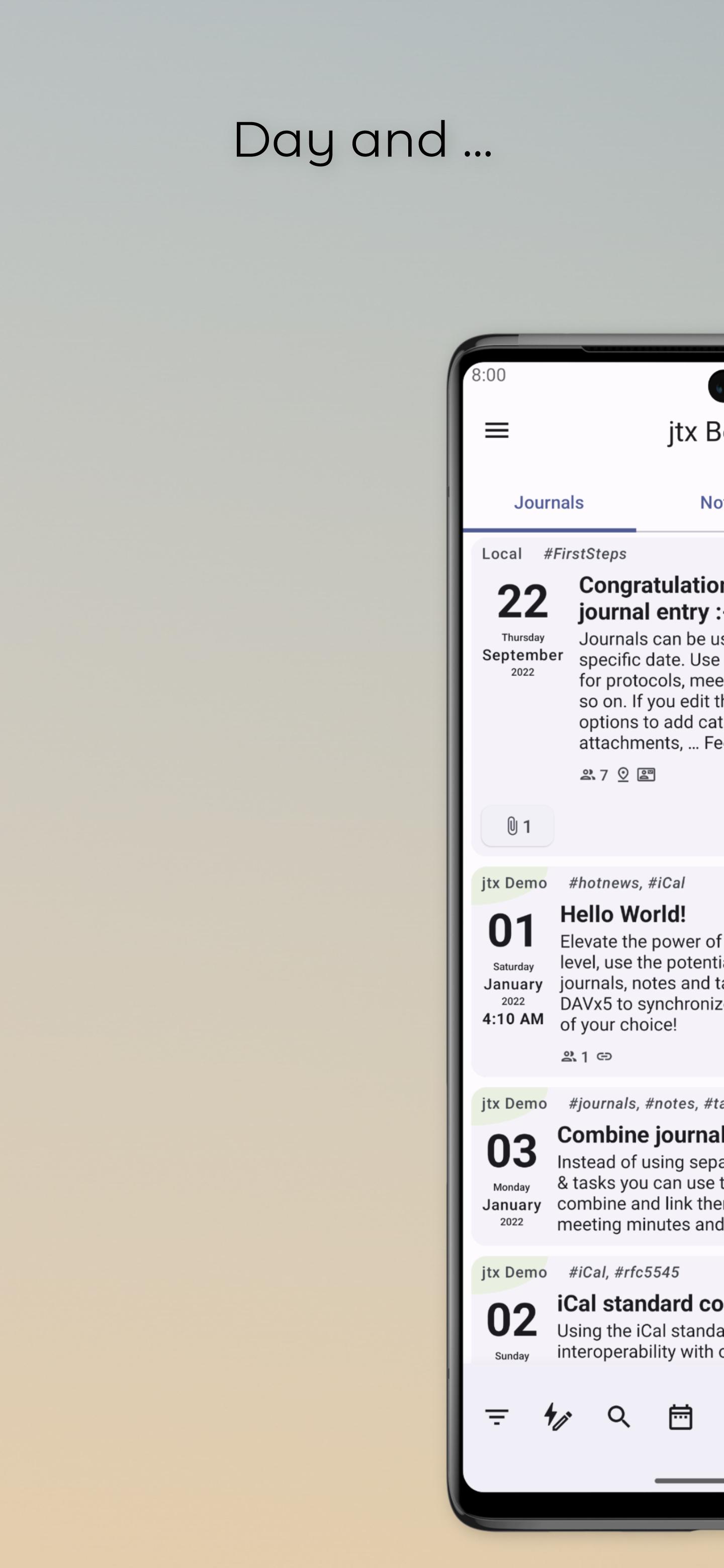 jtx Board journals|notes|tasks screenshot 13
