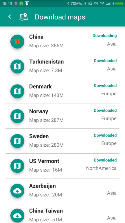 PocketMaps screenshot 1