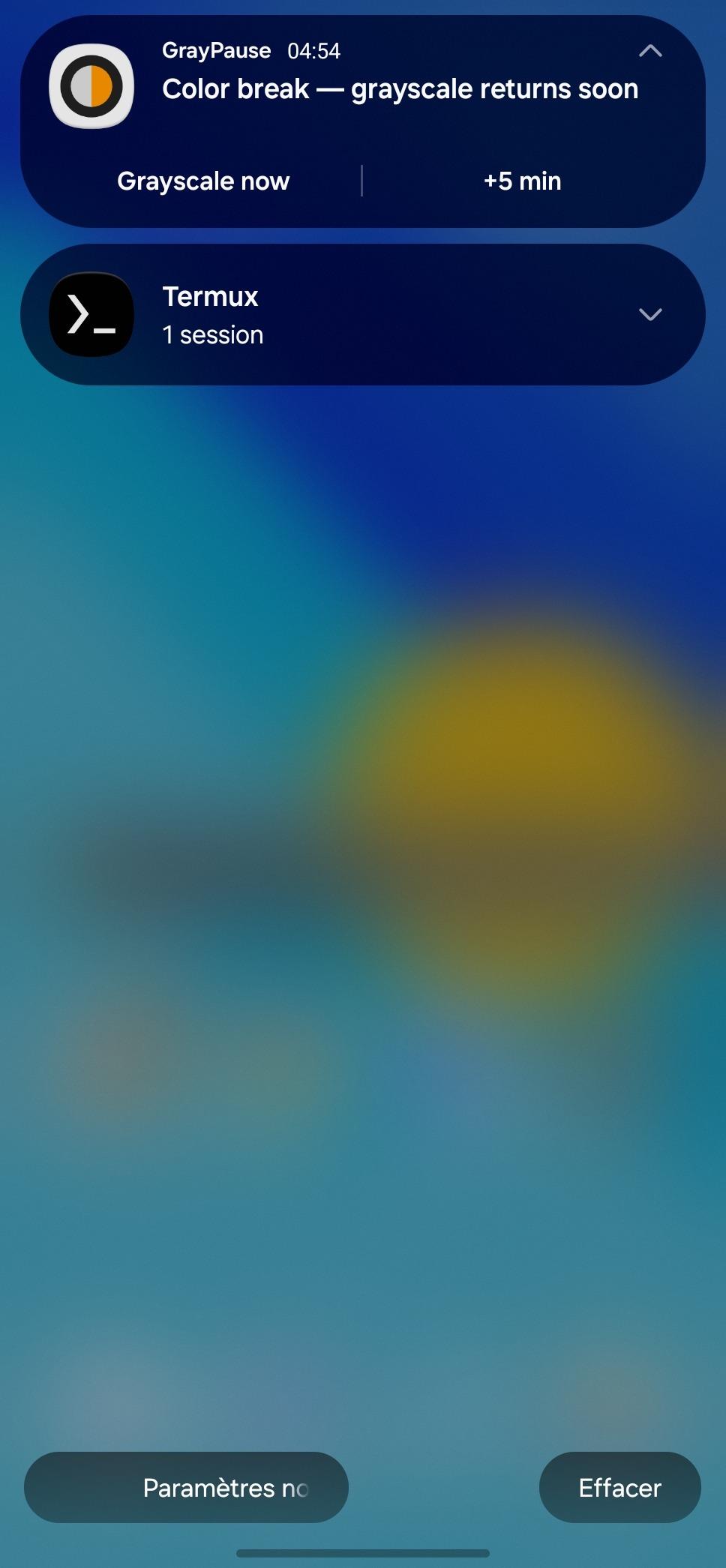 GrayPause screenshot 2