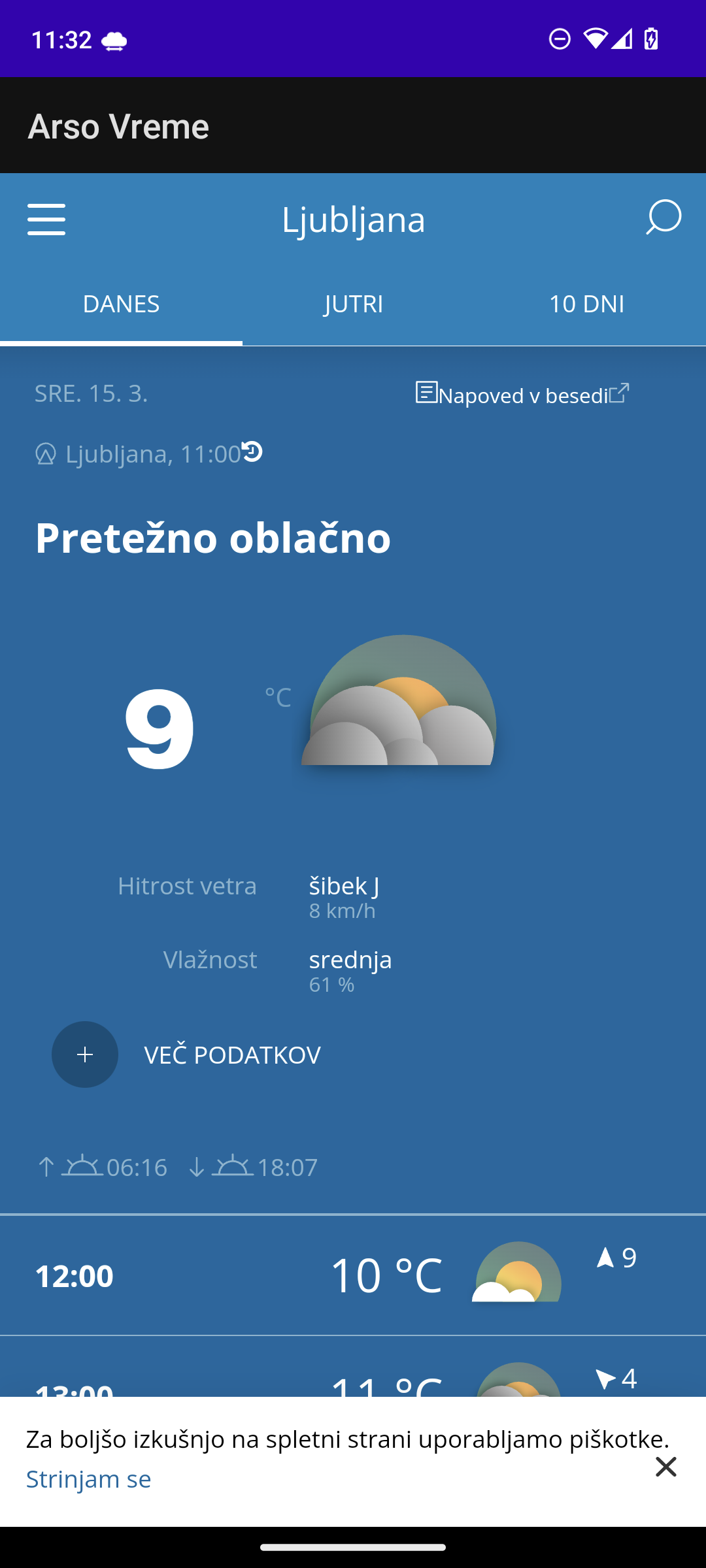 Arso Vreme screenshot 2