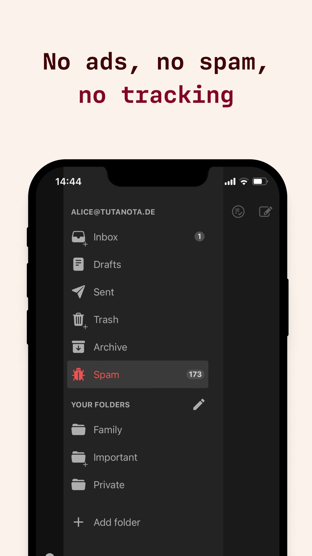 Tuta Mail screenshot 3
