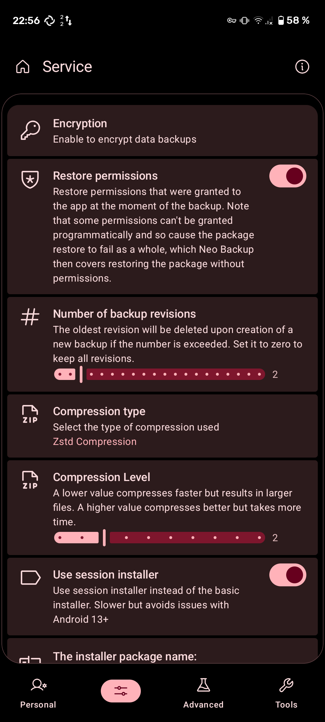 Neo Backup screenshot 10
