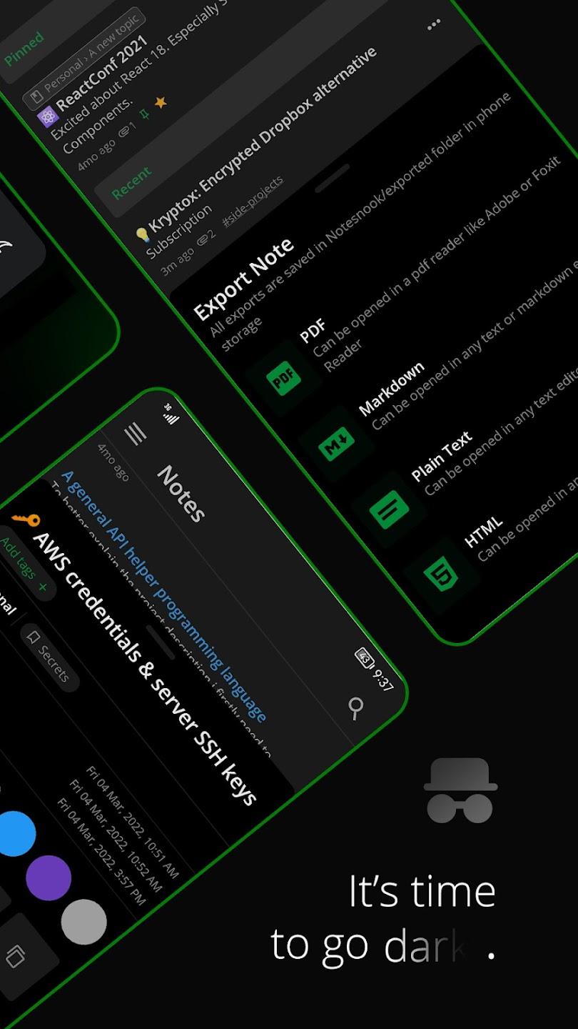 Notesnook - Private notes app screenshot 7