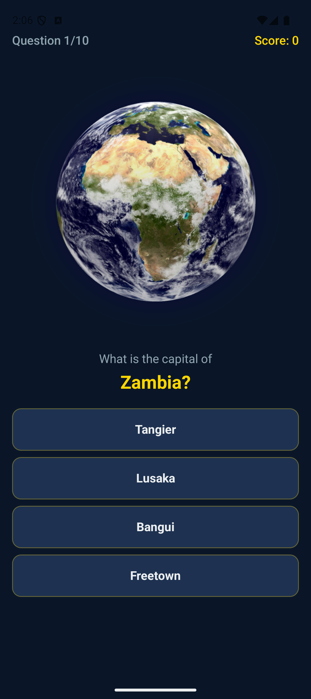 Africa Quiz screenshot 2