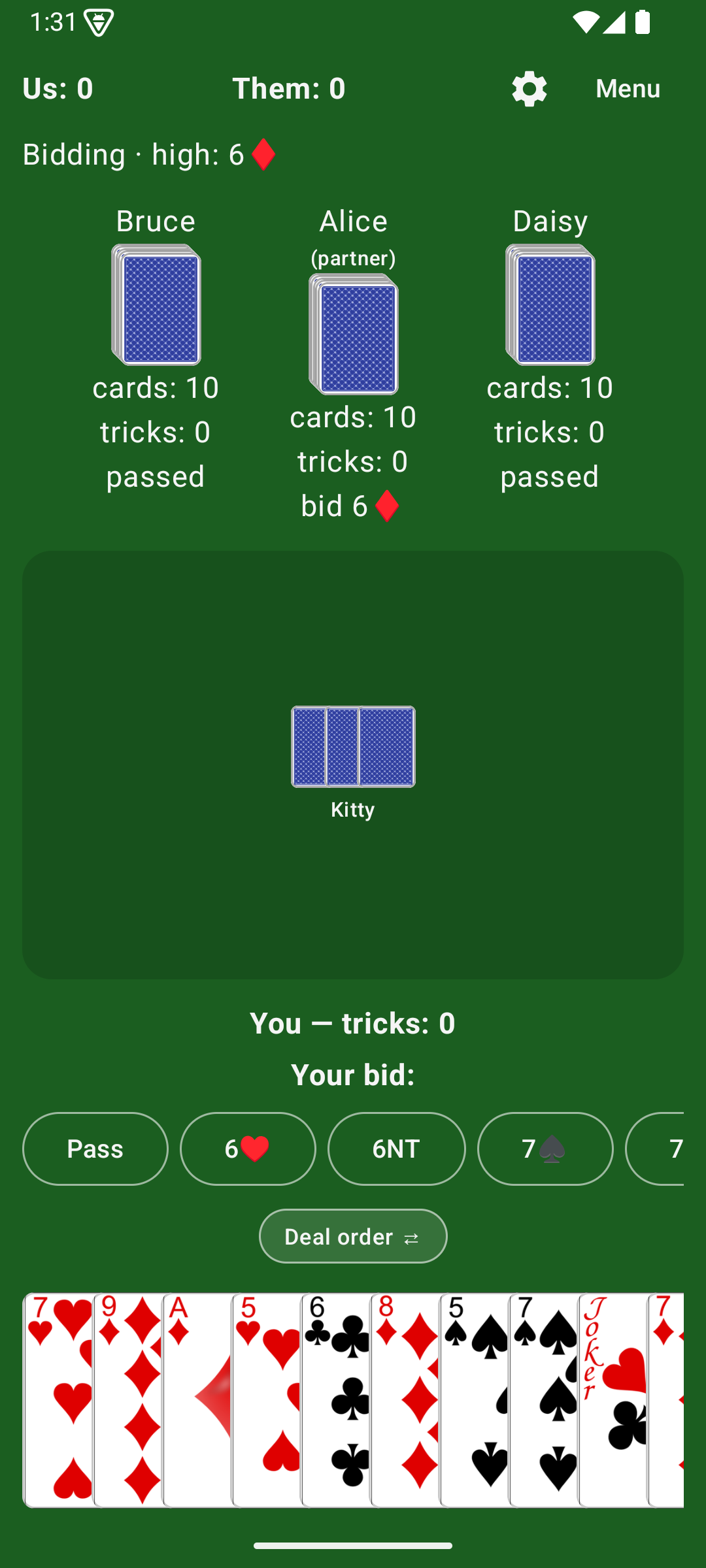 500 - Multiplayer card game screenshot 13