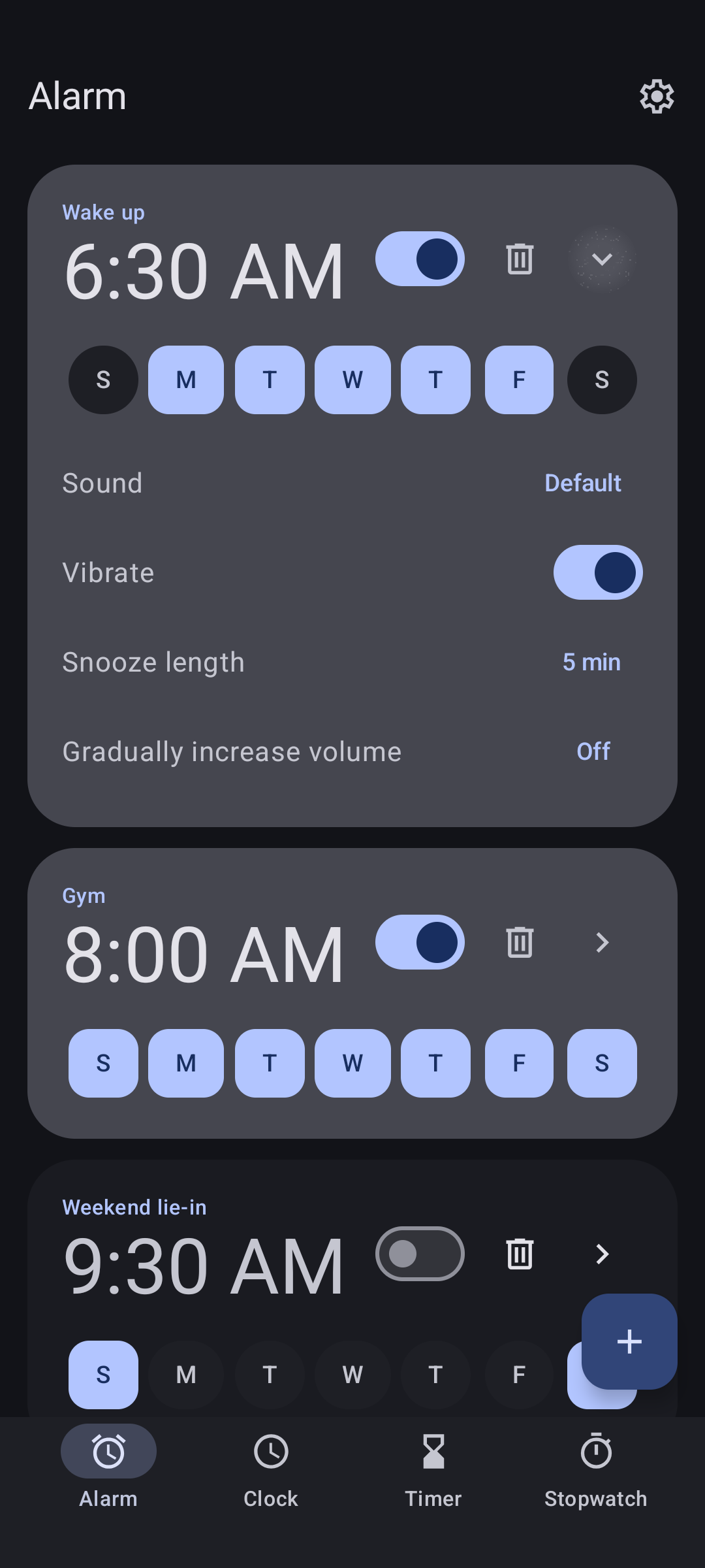 MA Clock screenshot 1