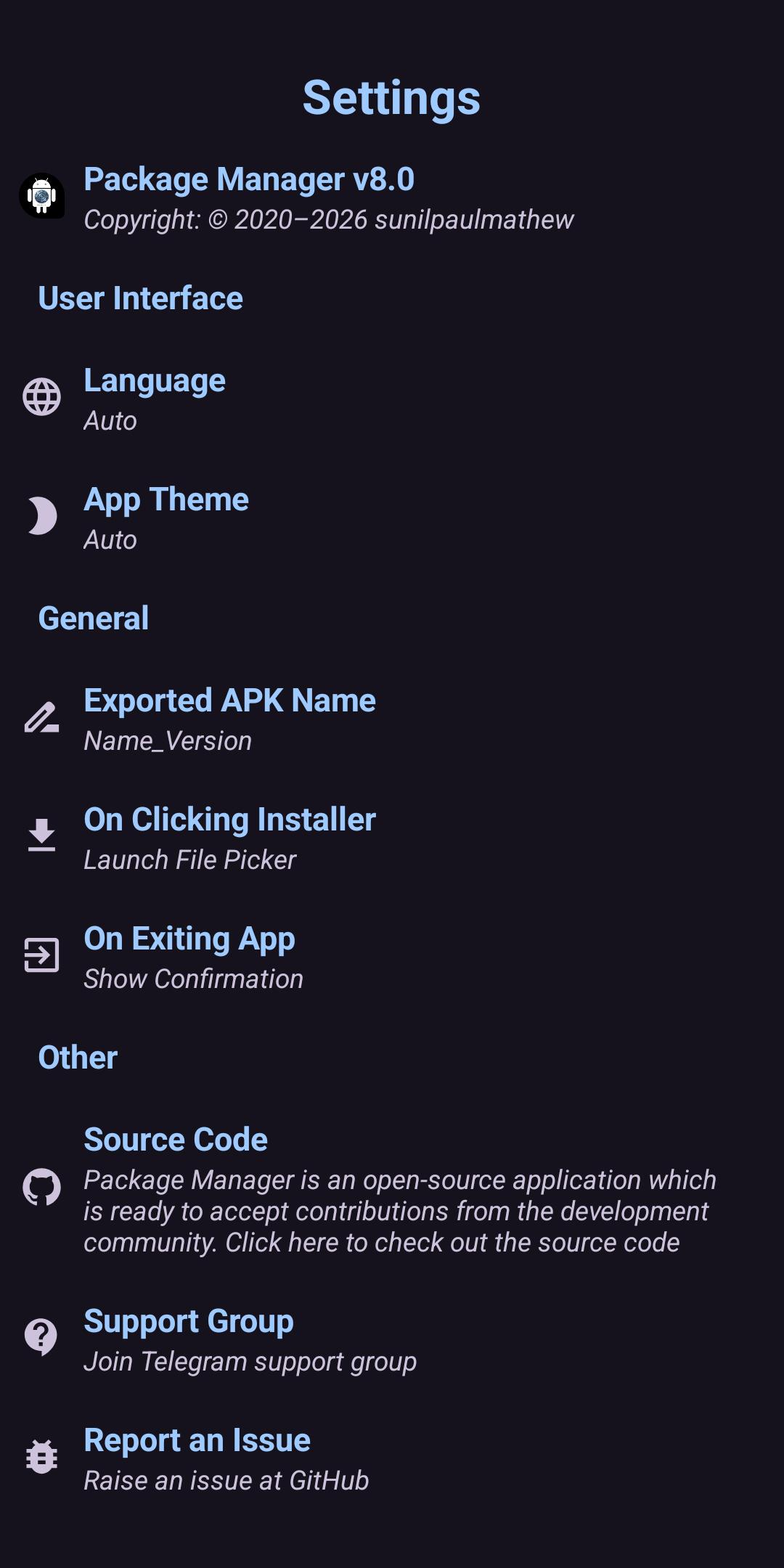 Package Manager screenshot 13